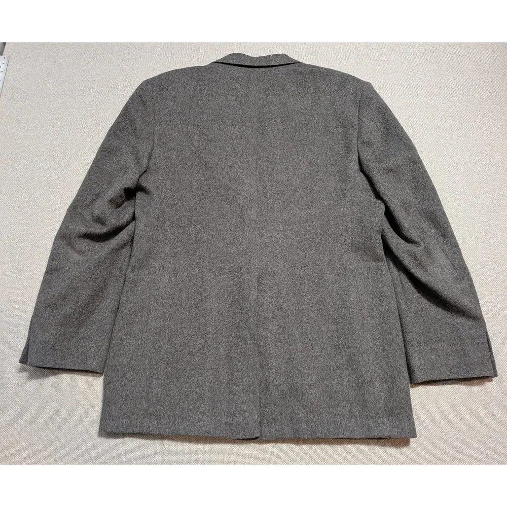 Hunt Valley Men's Blazer 38R Camel Hair Gray Sport Coat Jacket Made in USA